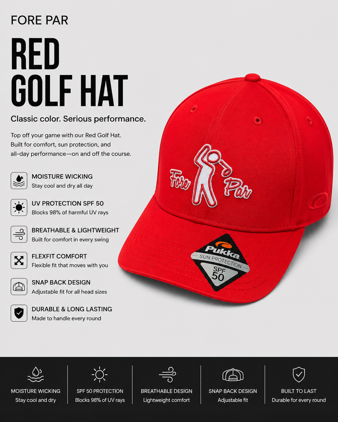 Red Fore Par Swingman
