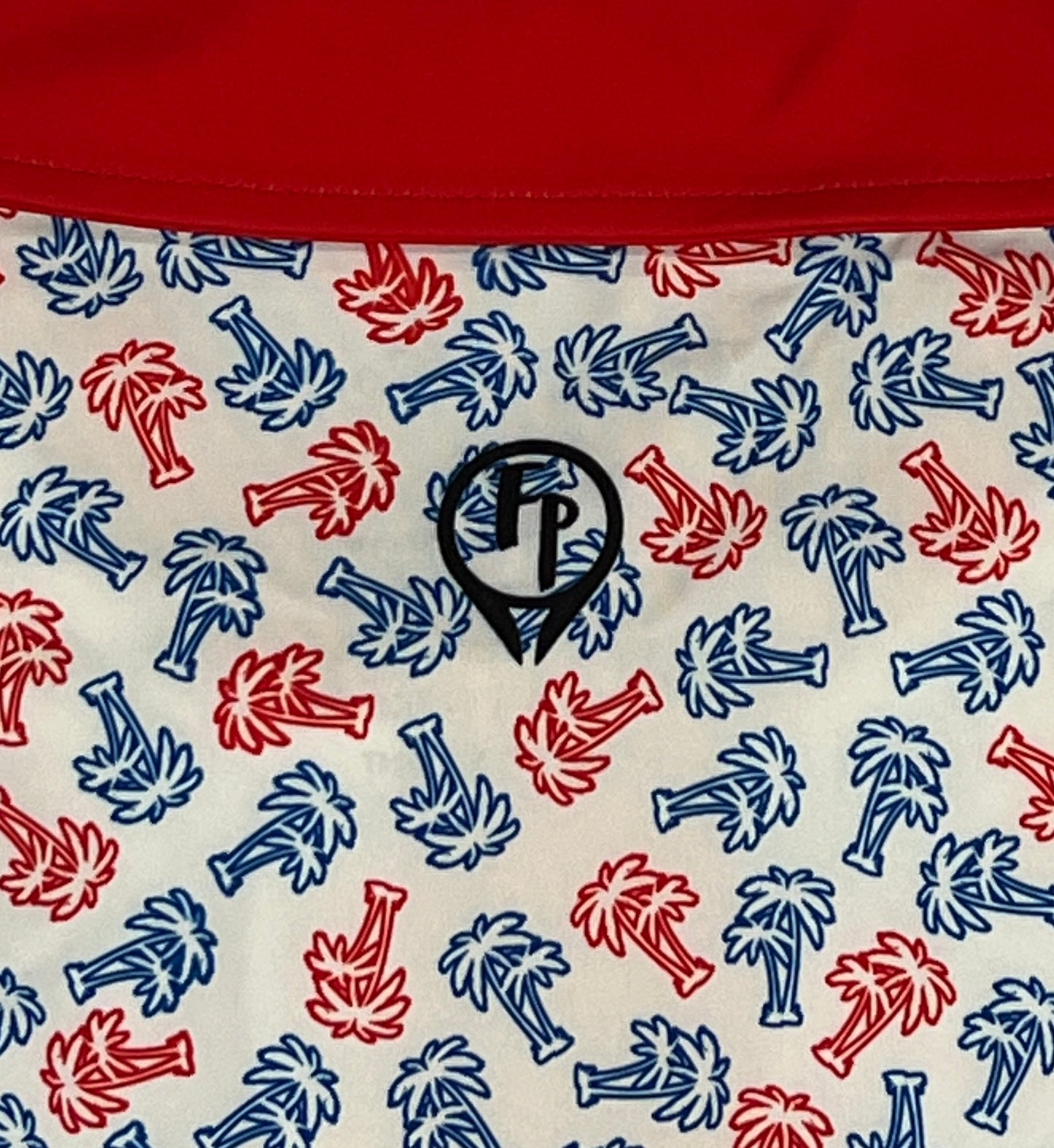 Fore Par Palm Tree Polo (Red)