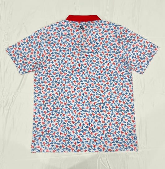 Fore Par Palm Tree Polo (Red)