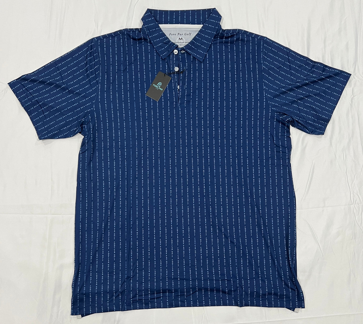 Fore Par Pinstripes Polo