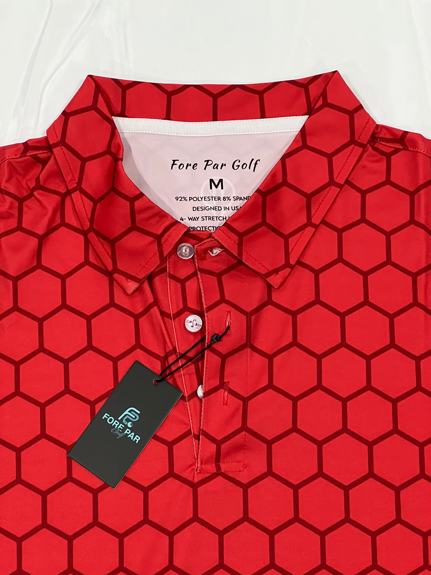 Fore Par Hexagon Polo