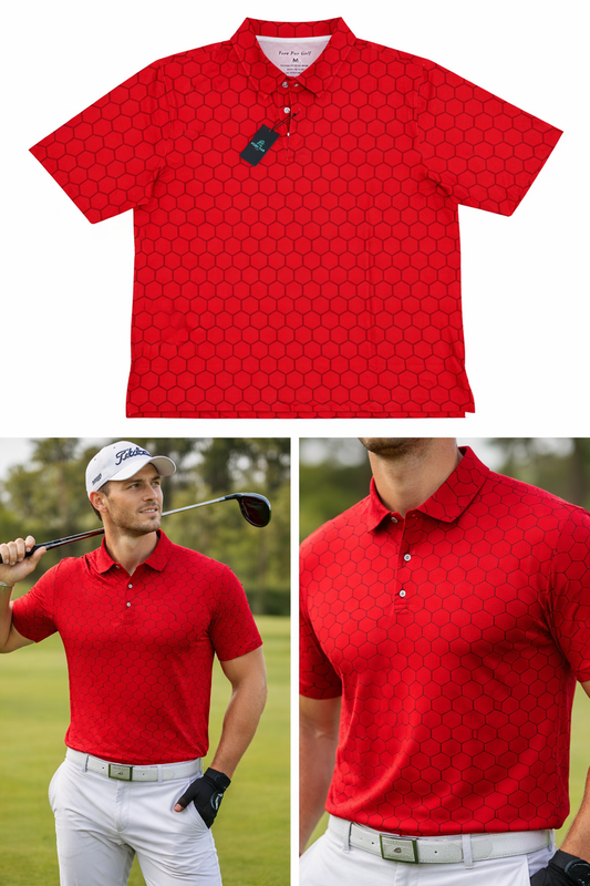 Fore Par Hexagon Polo