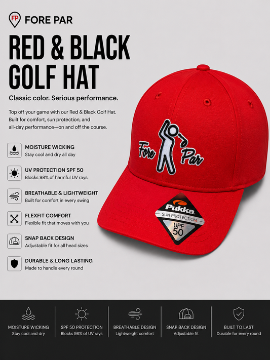 Red w/ Black Fore Par Swingman