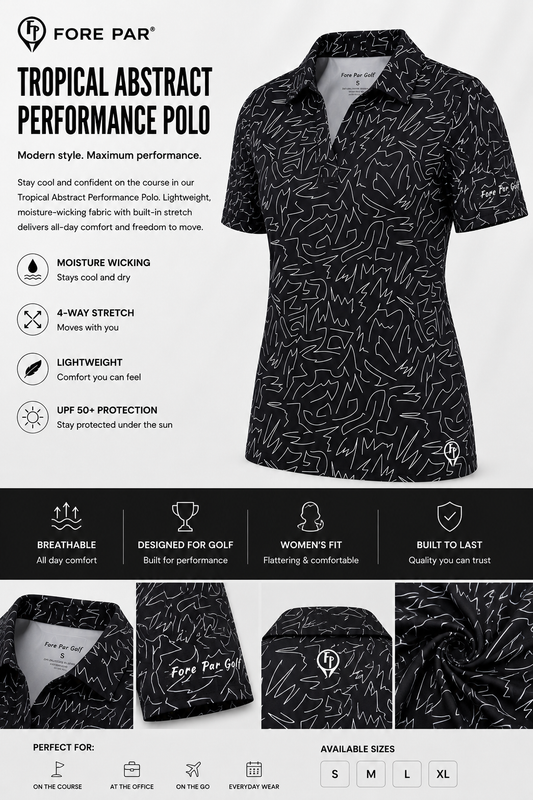 Woman’s Zig Zag Performance Polo