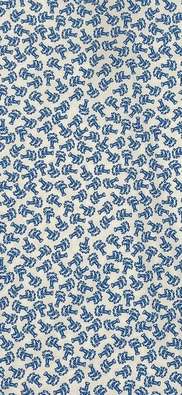 Fore Par Palm Tree Polo (Blue)